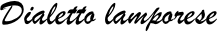 Dialetto lamporese